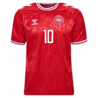 Maglia Calcio Danimarca Christian Eriksen #10 Prima Divisa Europei 2024 Manica Corta